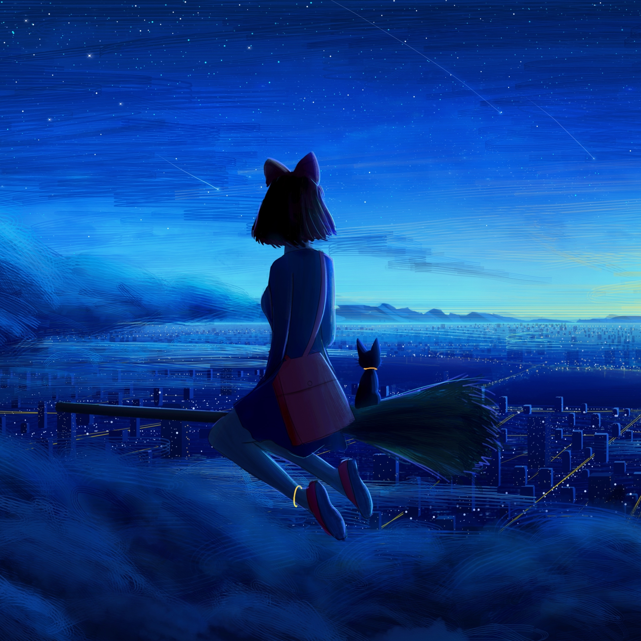 Kiki And Jiji In Kikis Delivery Service iPad Air