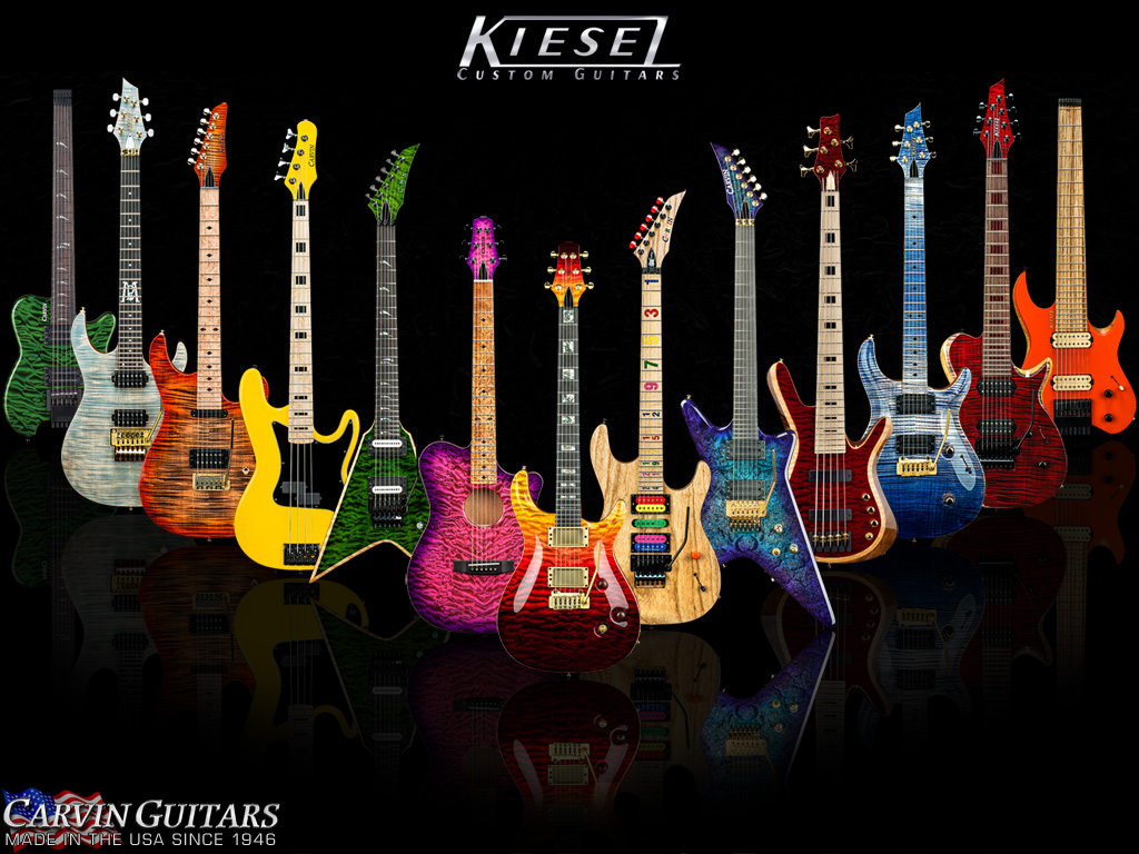 Carvin Brand Introduced Guitars Moved To Kiesel