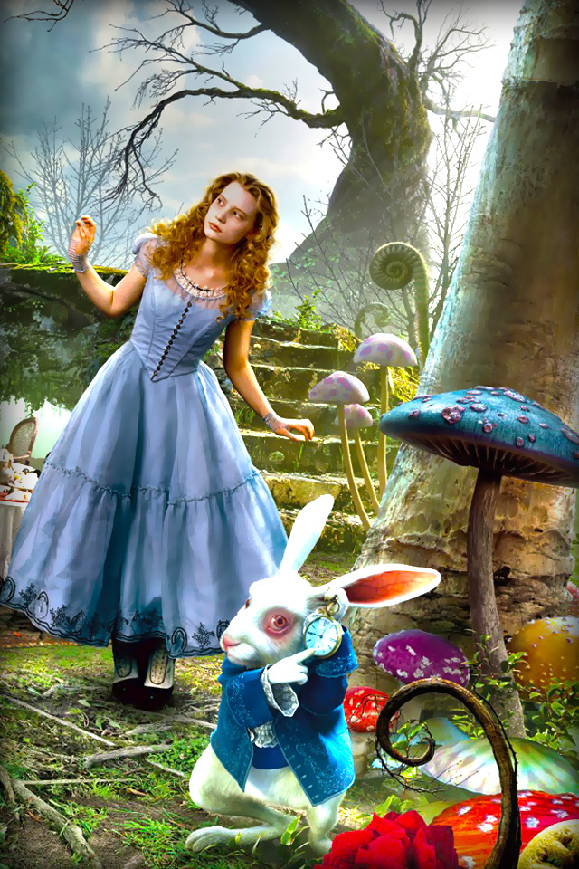 Alice In Wonderland iPhone Wallpapers HD iPhone Wallpaper Gallery