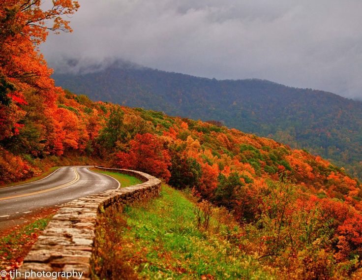 Fall in the Blue ridge mountains Places I Have Been Pinterest 736x569