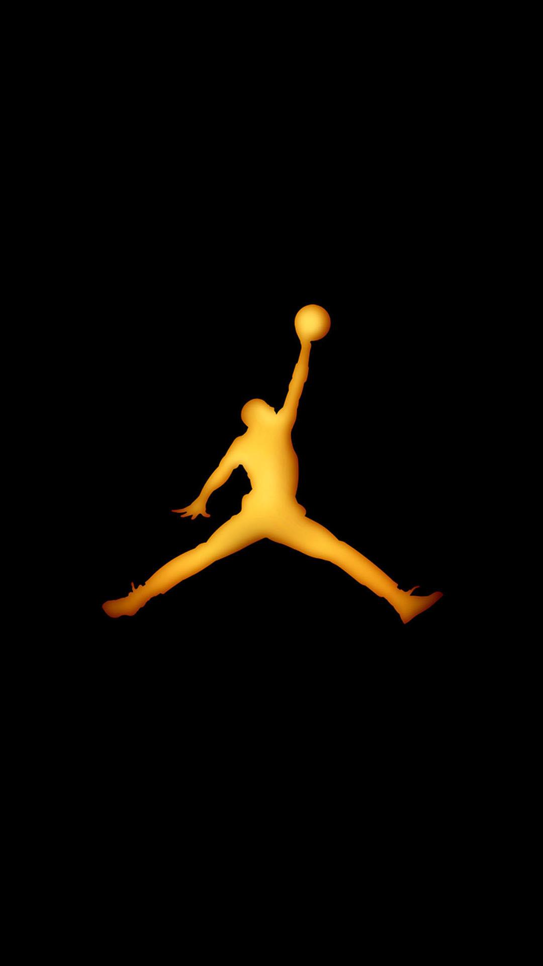 Basketball Sport Layup Outline iPhone Wallpaper