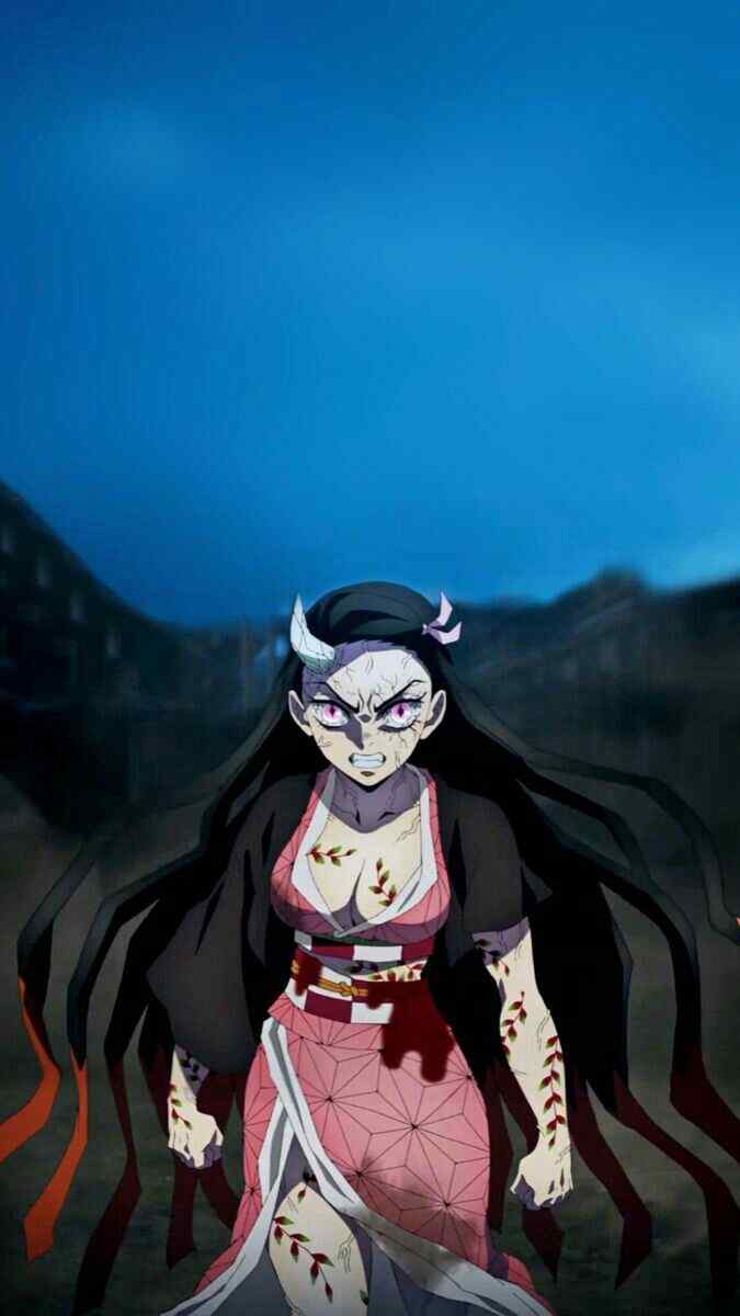 Nezuko Phone Wallpaper