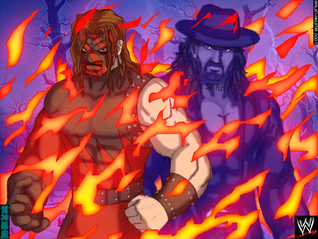 Kane Y Undertaker Brothers Of Destruction Wwe Wallpaper