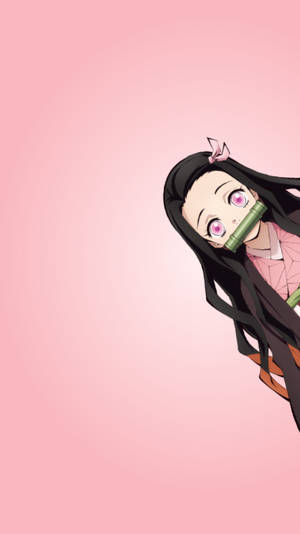Nezuko Phone HD Wallpaper