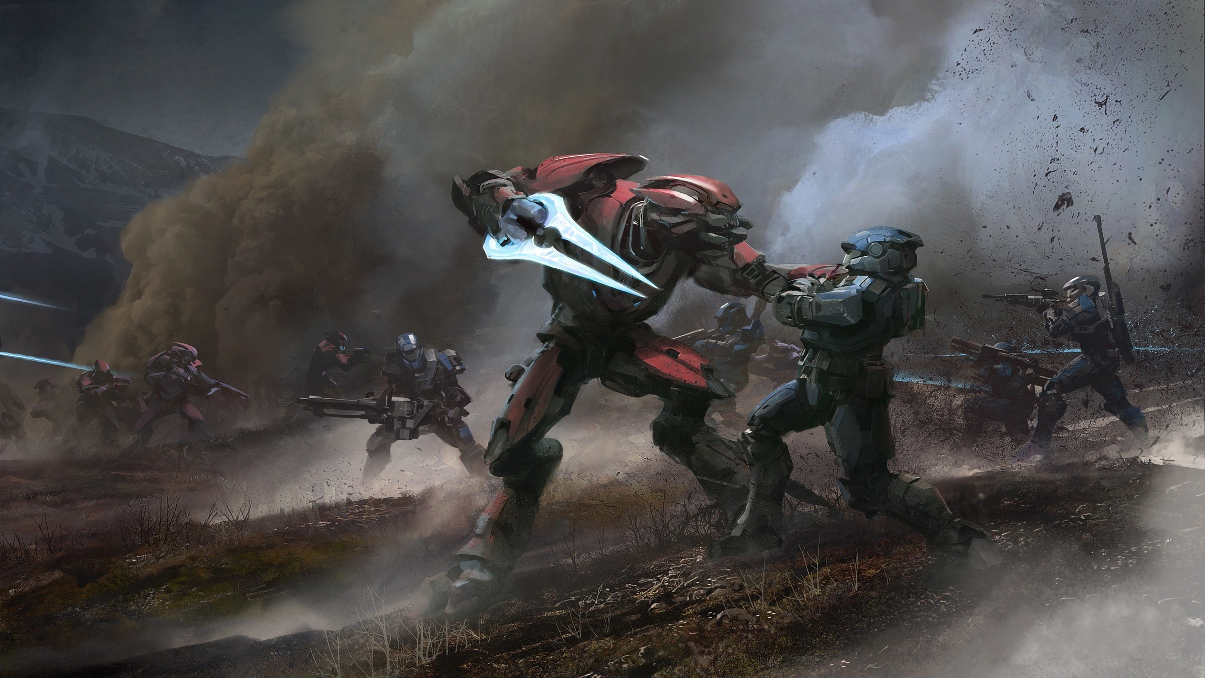 Halo Reach 1440p Resolution HD 4k Wallpaper Image