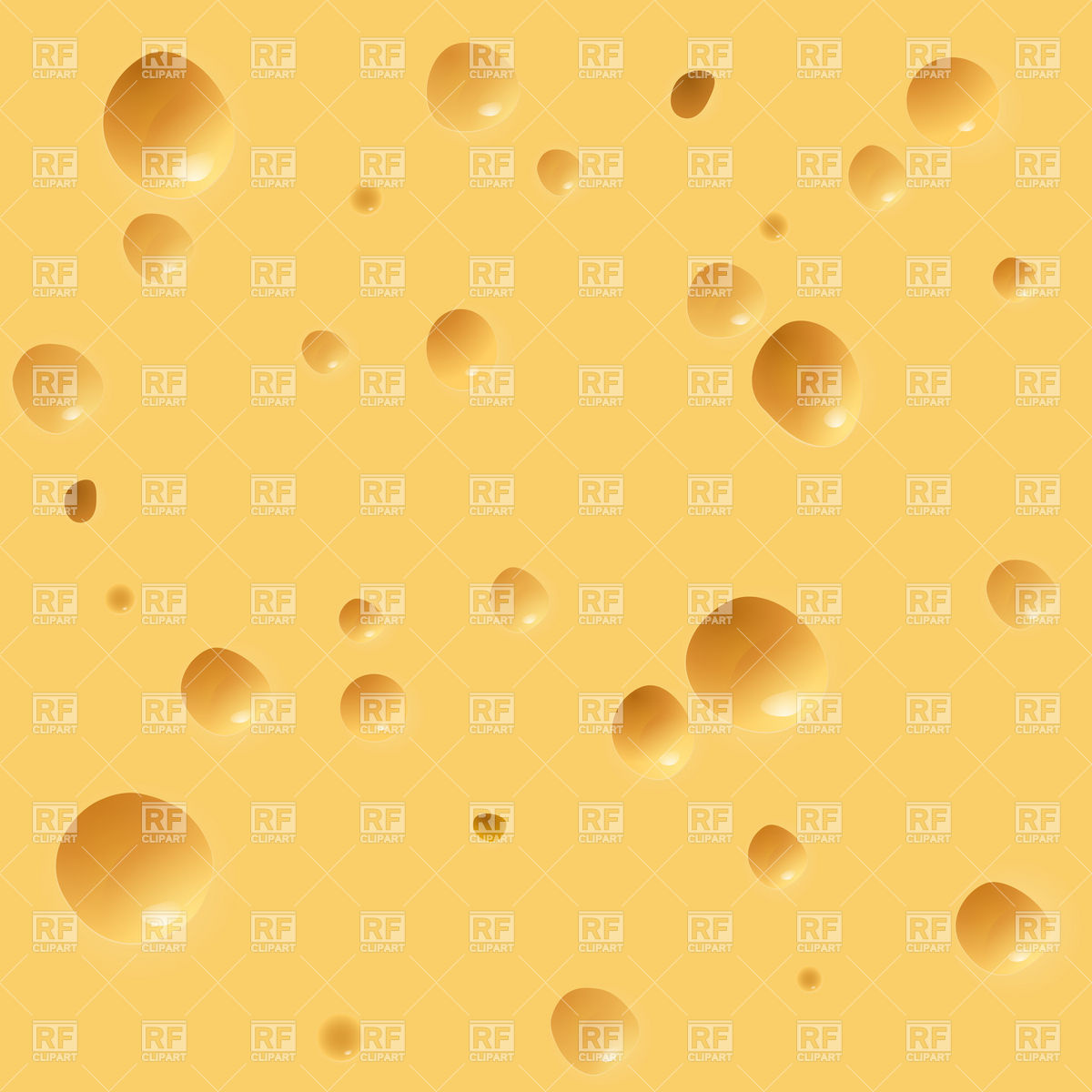 Realistic Cheese Cut Texture Vector Image Of Background Textures
