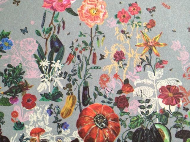 Image Of Nathalie Lete Bloom Wallpaper Floralissimo