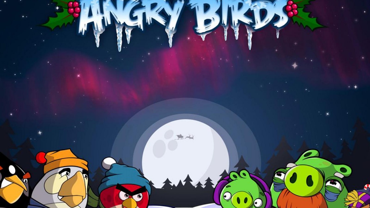 1280x720 Angry Birds Seasons desktop PC and Mac wallpaper