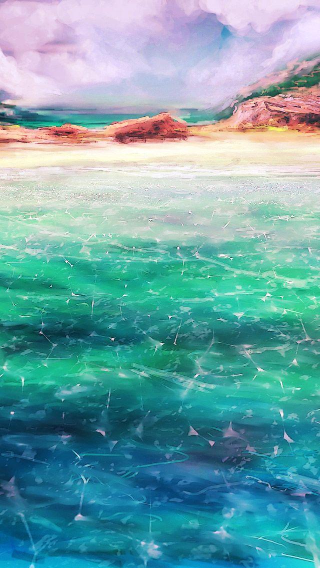 Sea Art iPhone Wallpaper Phone Background