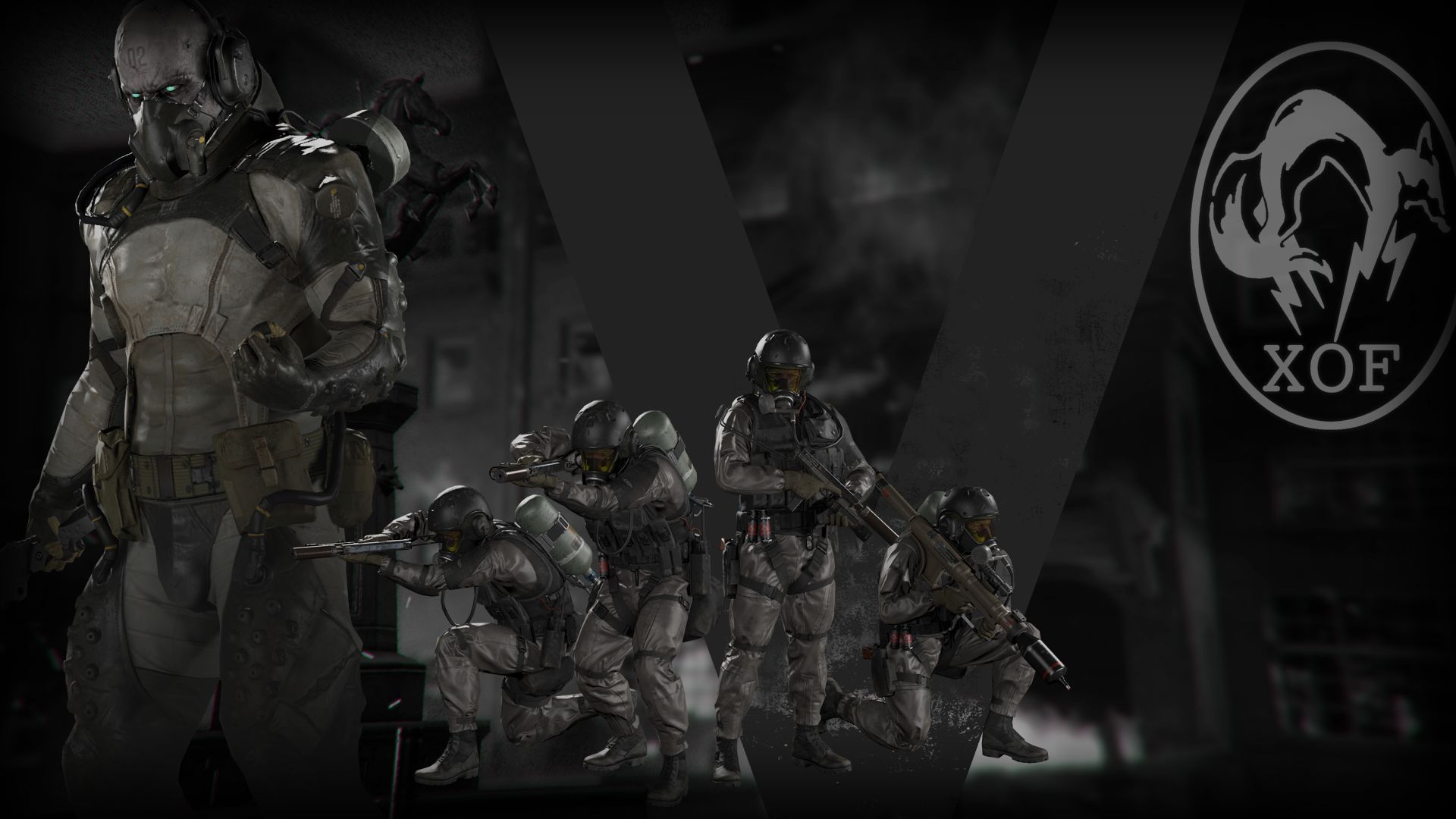 Metal Gear Solid Background Sf Wallpaper