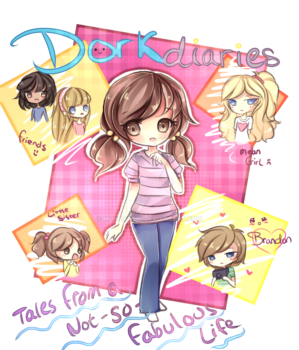 dork diaries chloe and zoey in color