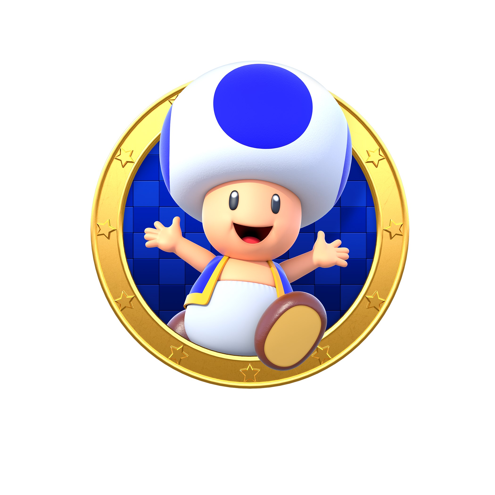 Blue Toad Logo Super Mario Know Your Meme