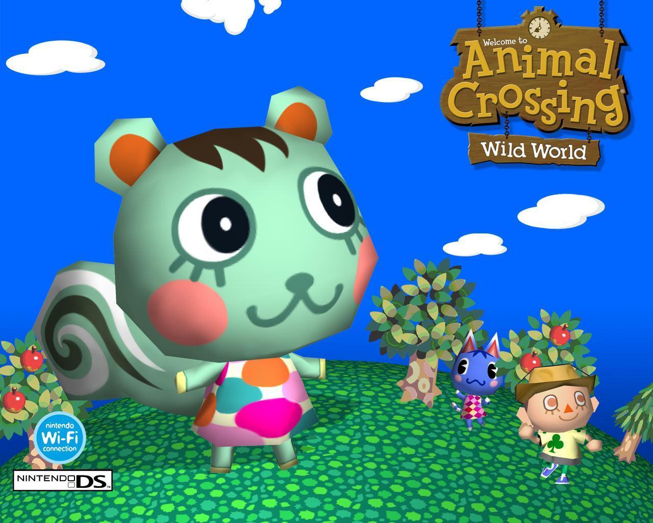 Animal Crossing Wild World Wallpaper