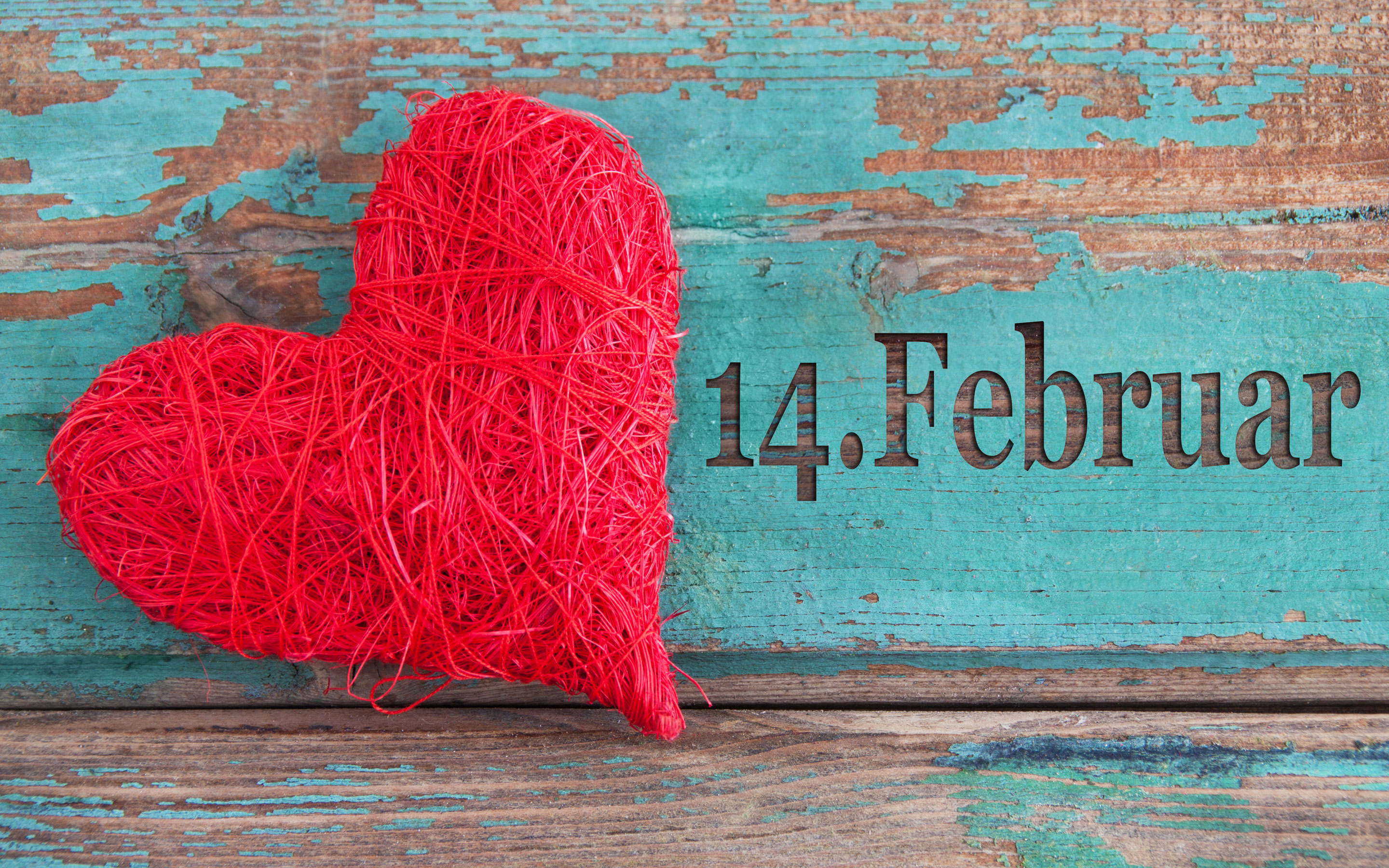 February Valentine S Day Heart HD Wallpaper