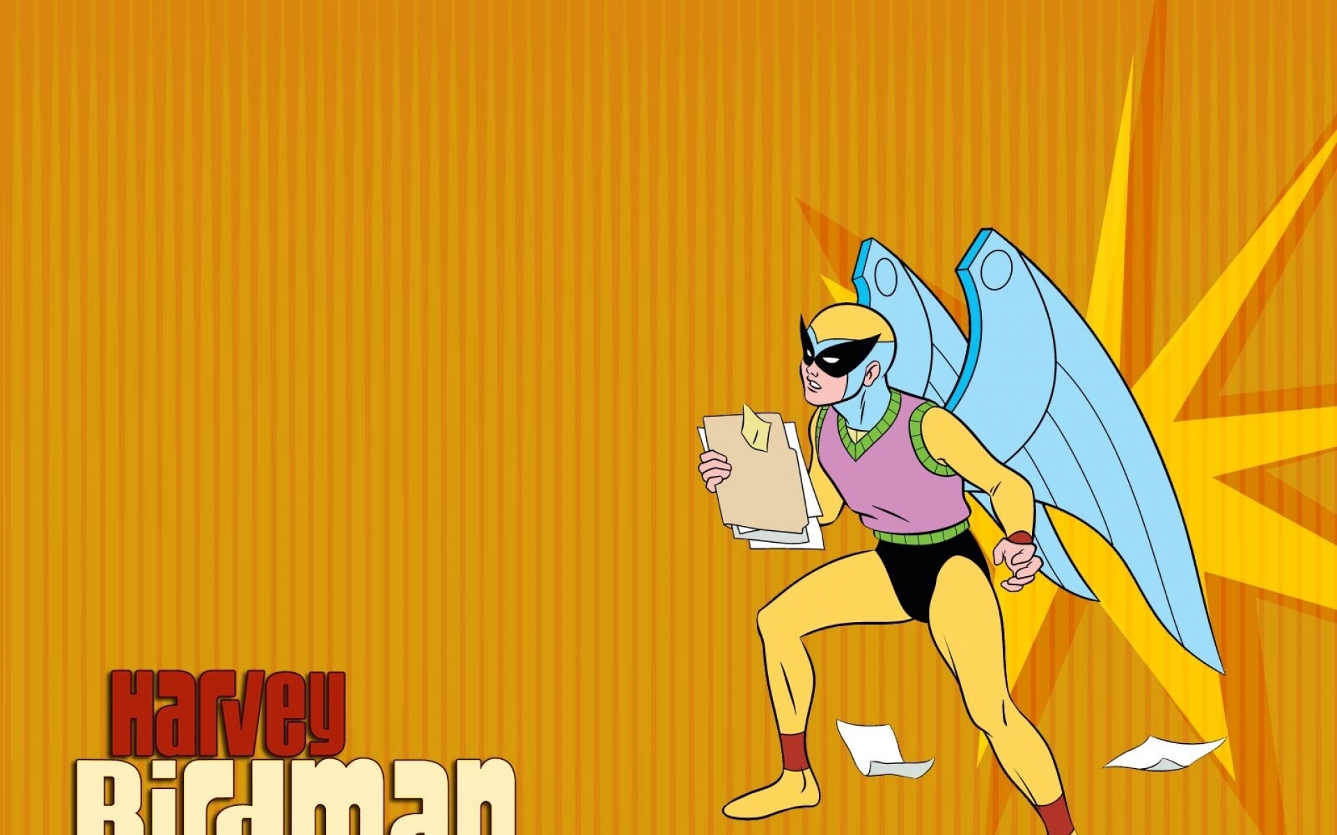 Cartoon Work Adult Swim Harvey Birdman Tv Shows Wallpaper