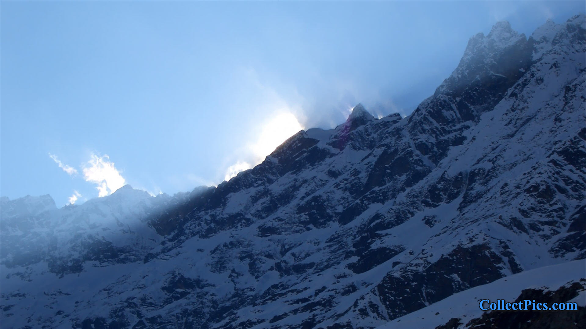 Mountain Snow 1080p Wallpaper HD