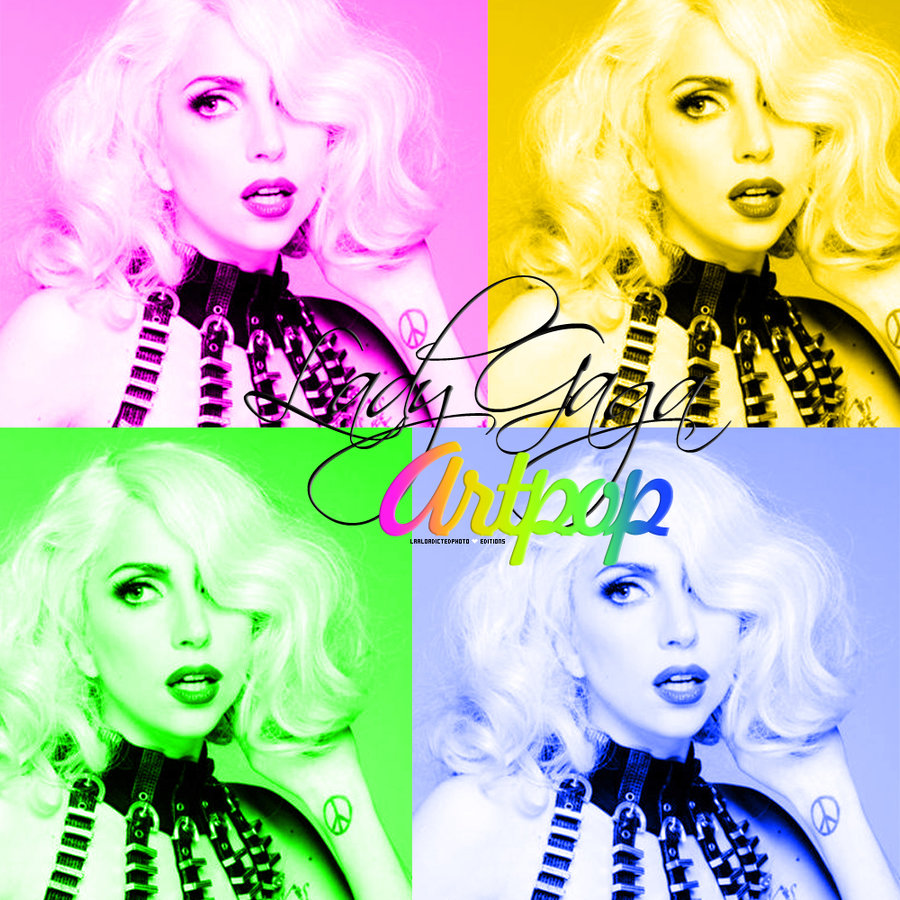 Lady Gaga Artpop Cd Cover By Laaloadictedphoto