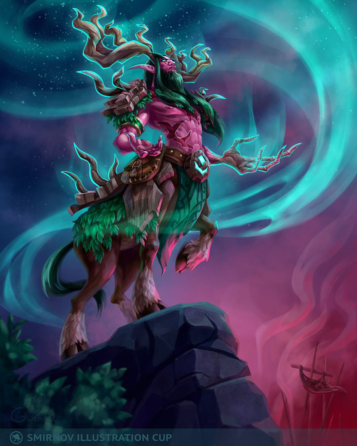 Cenarius On In Warcraft Art World Of Gold