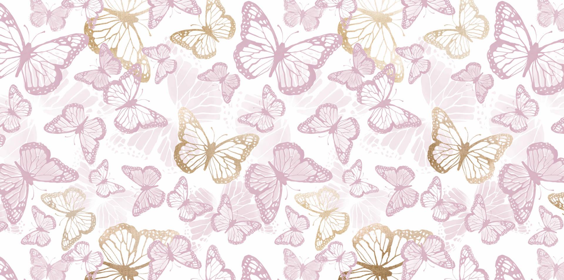 Pastel Butterfly Wallpaper