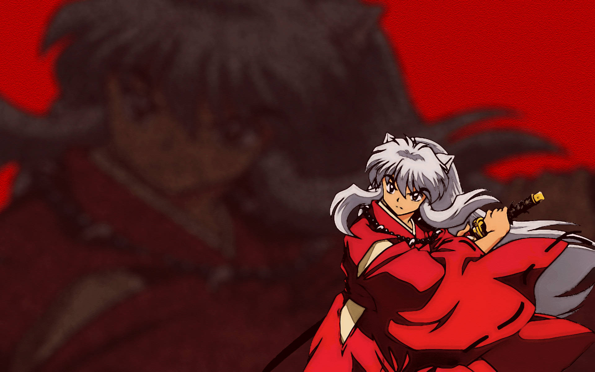 Inuyasha Red Fanart M28mbh5fz9275n6s Wallpaper