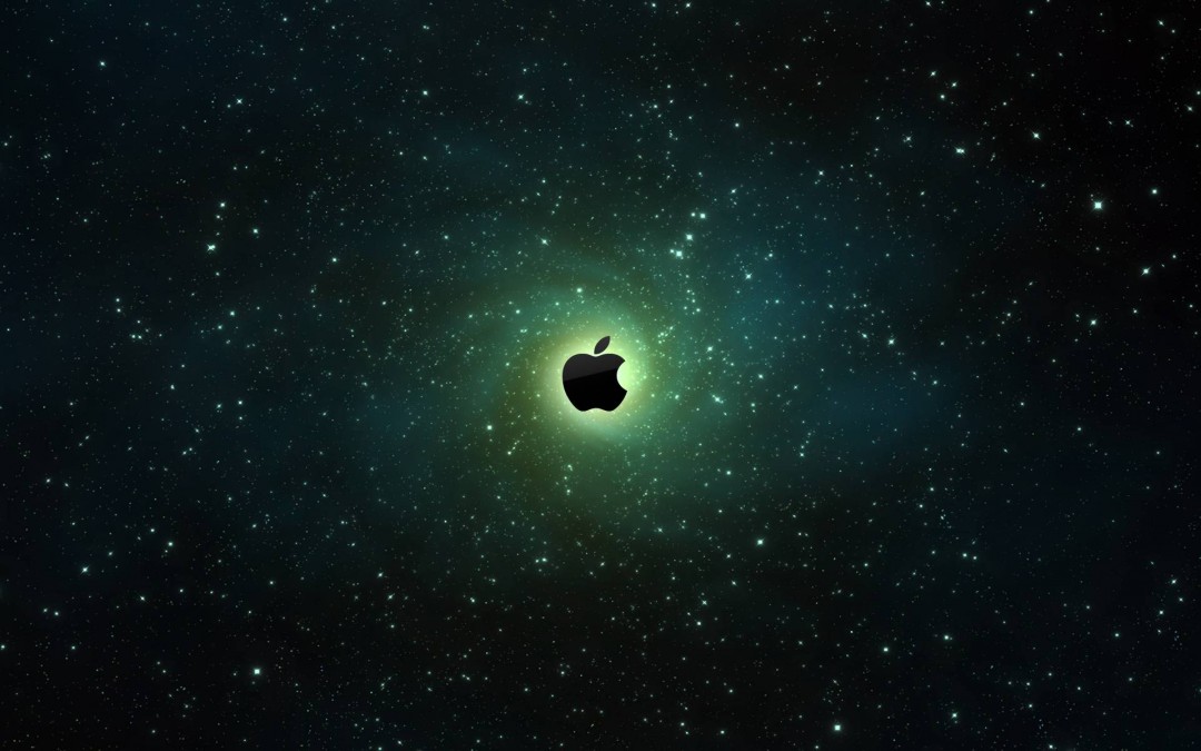 Apple Logo Galaxy Background HD Wallpaper Wallpaper55 Best