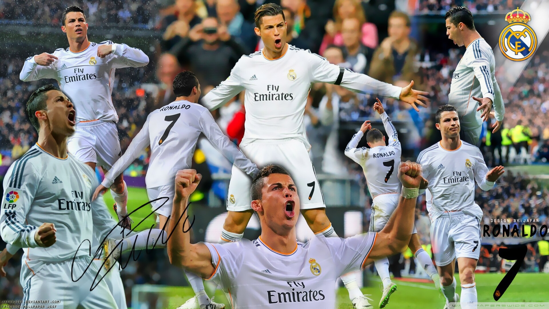 Cristiano Ronaldo Real Madrid Wallpaper 4k HD Desktop