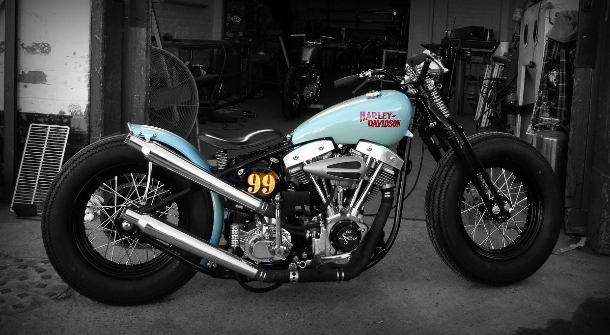 moto bobber harley davidson