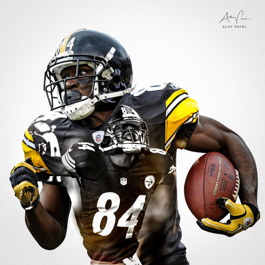 49+] Pittsburgh Steelers Antonio Brown Wallpaper - WallpaperSafari