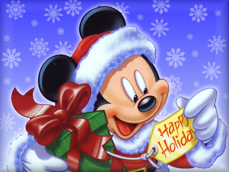 Christmas Mickey Mouse