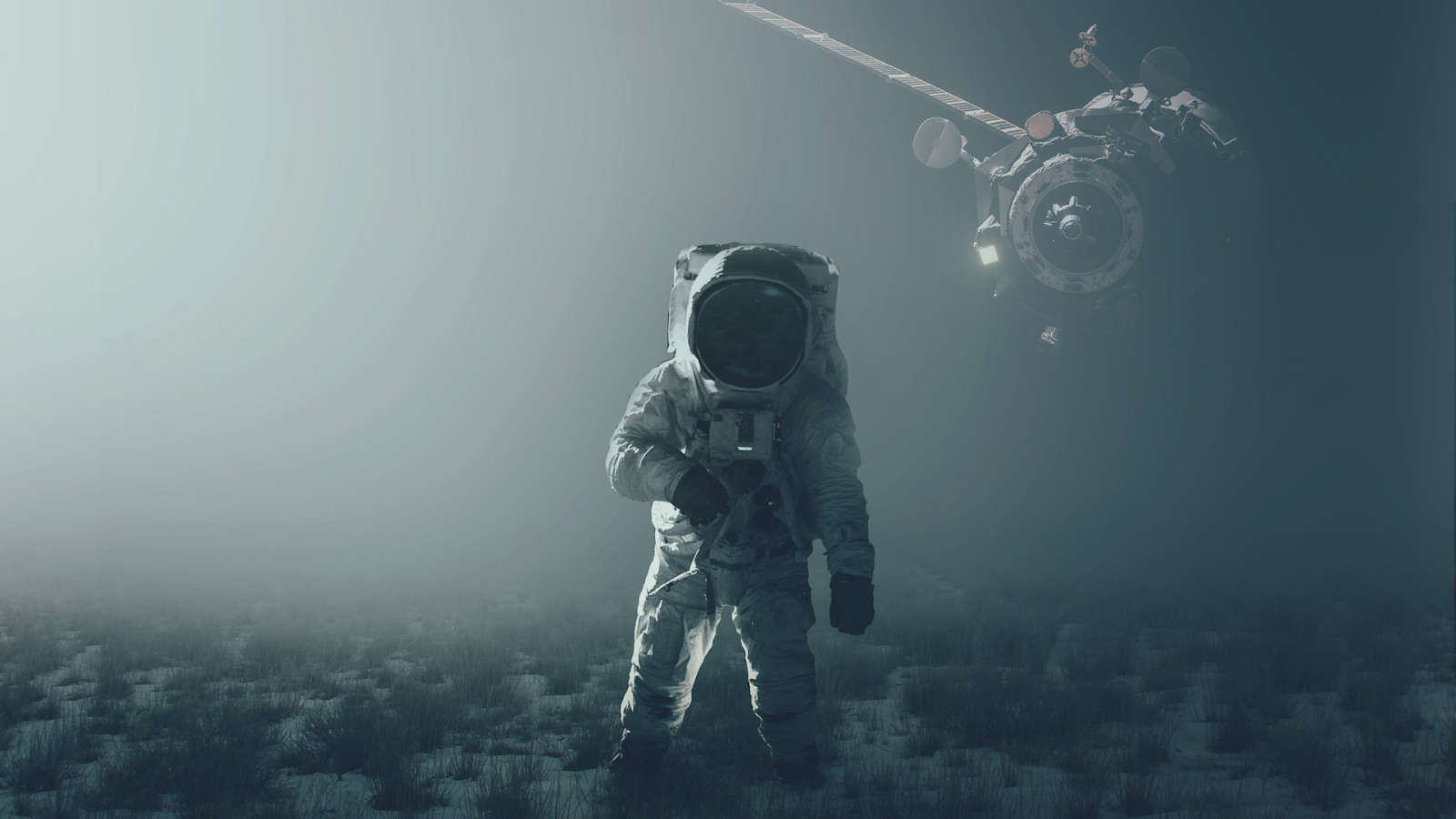 Desktop Astronaut Wallpaper 4k