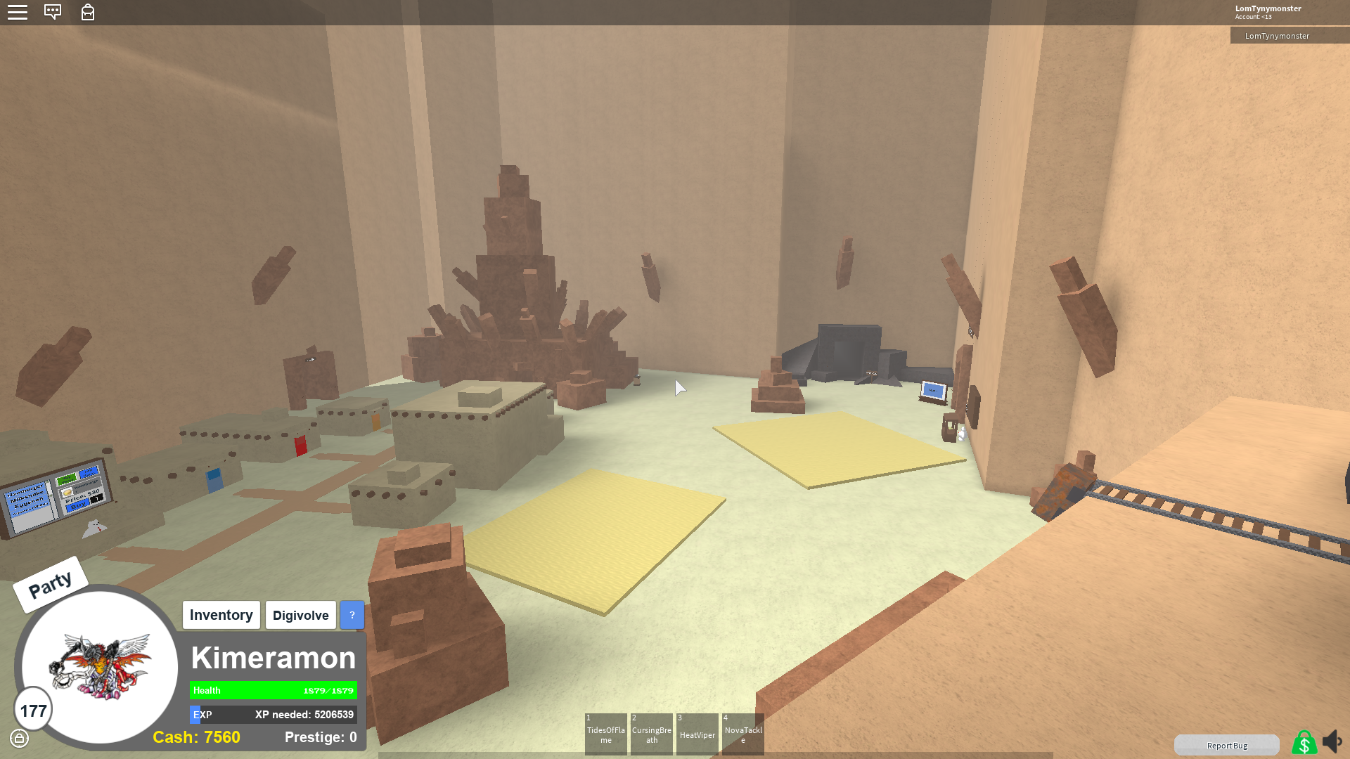 Desert Roblox Digimon Aurity