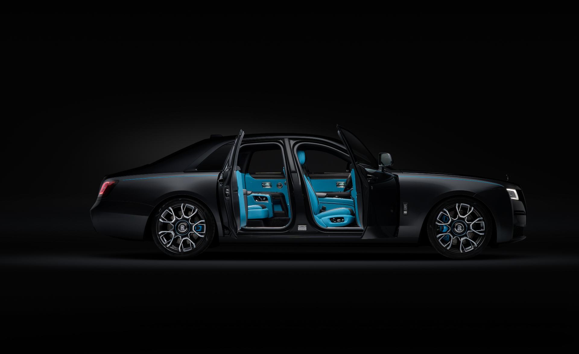 Rolls Royce Ghost Black Badge Ultra Luxury With Menace Wallpaper