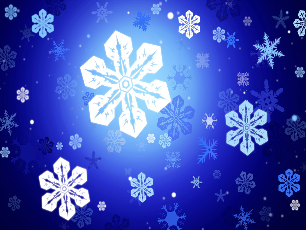 Christmas Desktop Wallpaper Snowflake