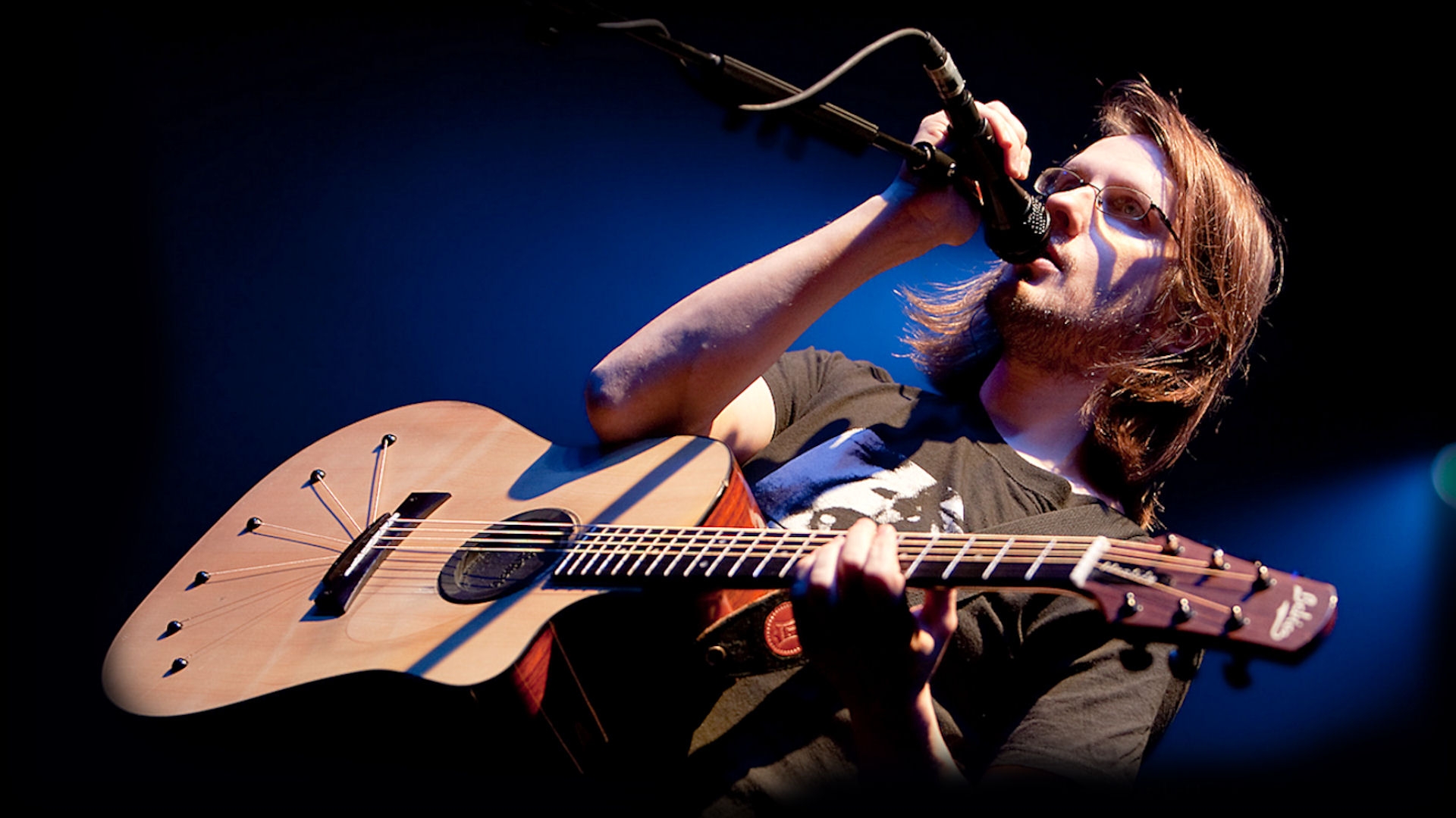 Wallpaper Steven Wilson Guitar Show