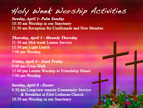 Holy Week Background