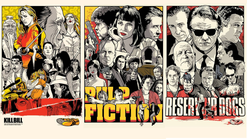 Quentin Tarantino Movies By Tocaimaics