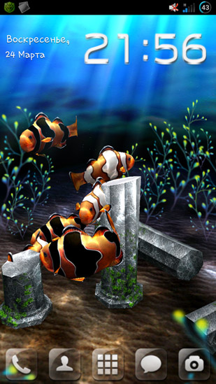 My 3D fish   Live wallpaper screenshots How does it look My 3D fish 309x549