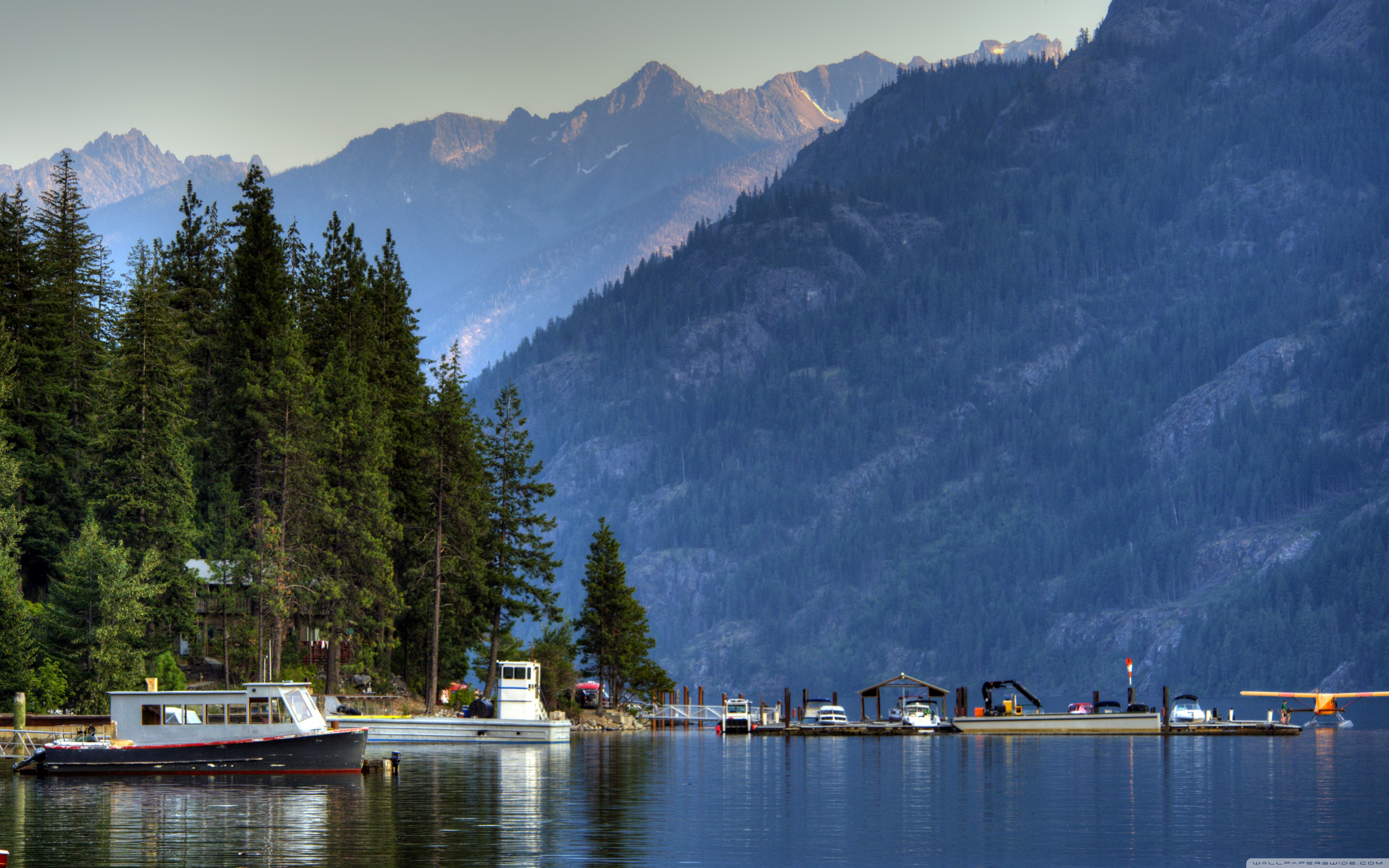 Lake Chelan National Recreation Area 4k HD Desktop Wallpaper