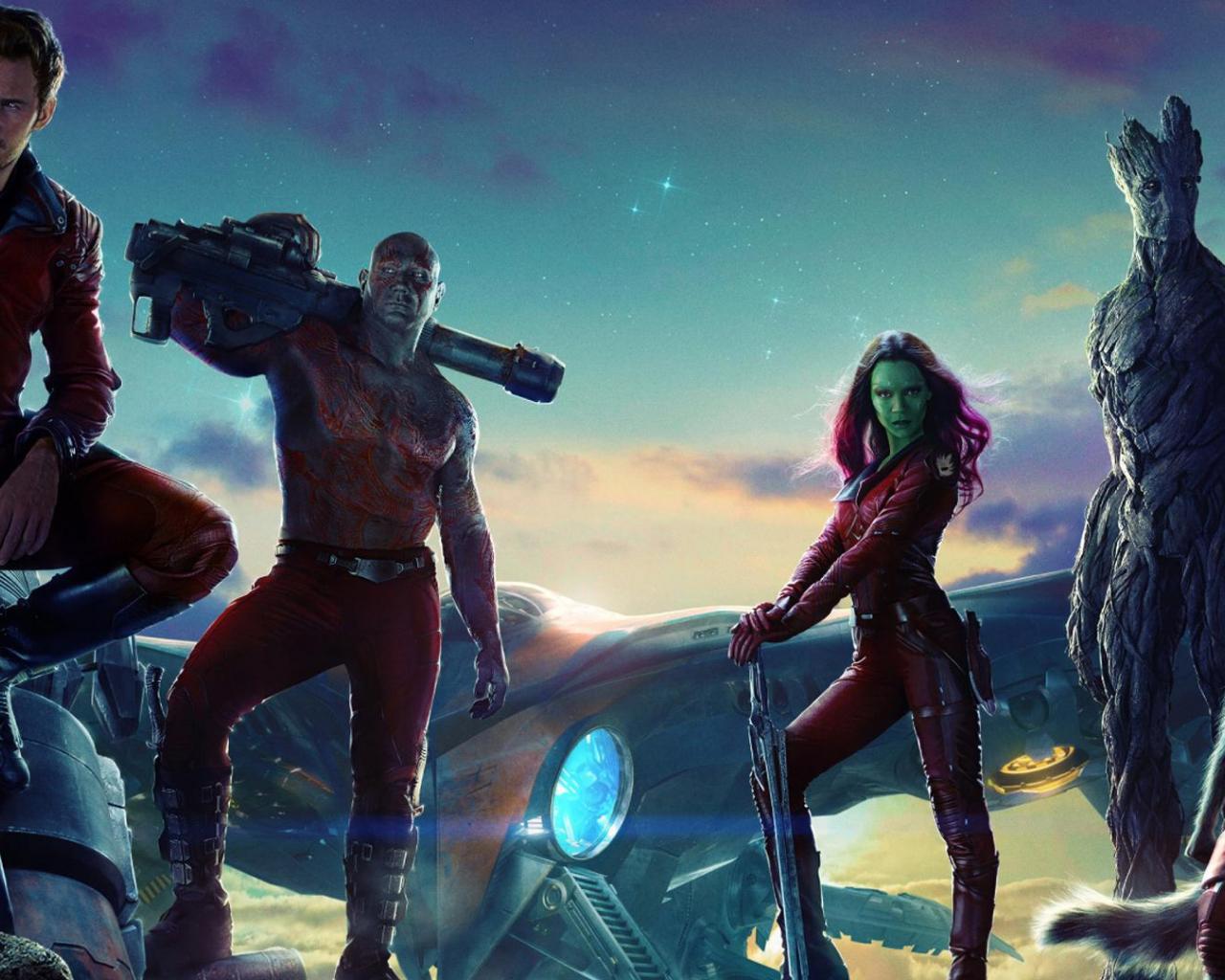 Star Lord Guardians Of The Galaxy Groot HD Wallpaper