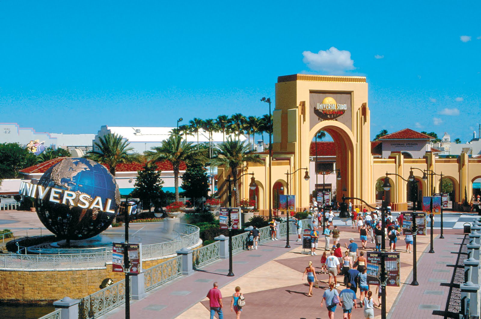 Universal Studios Florida dividido em seis zonas Production