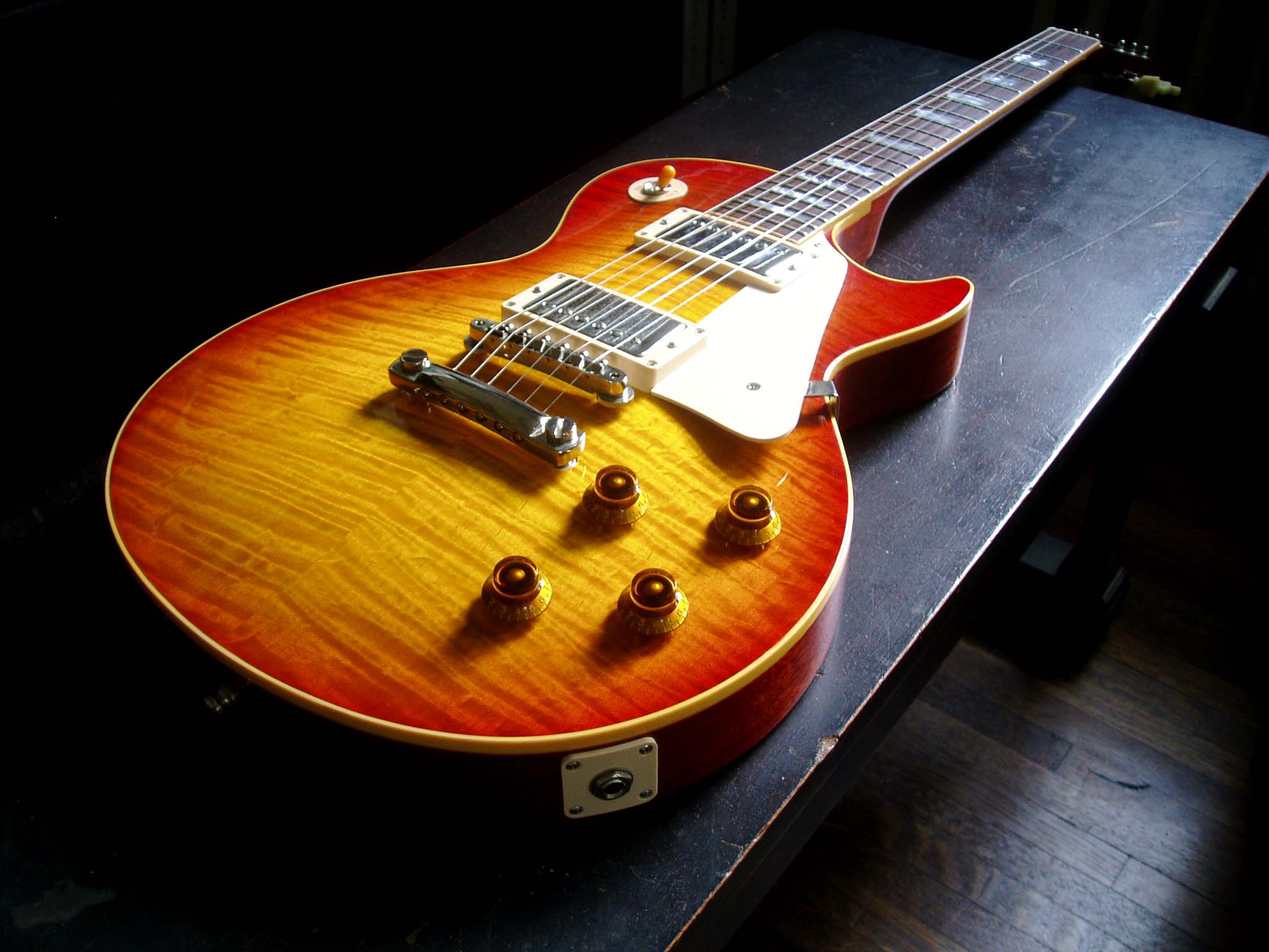 Gibson Les Paul Guitar Music Desktop HD Wallpaper Pictures