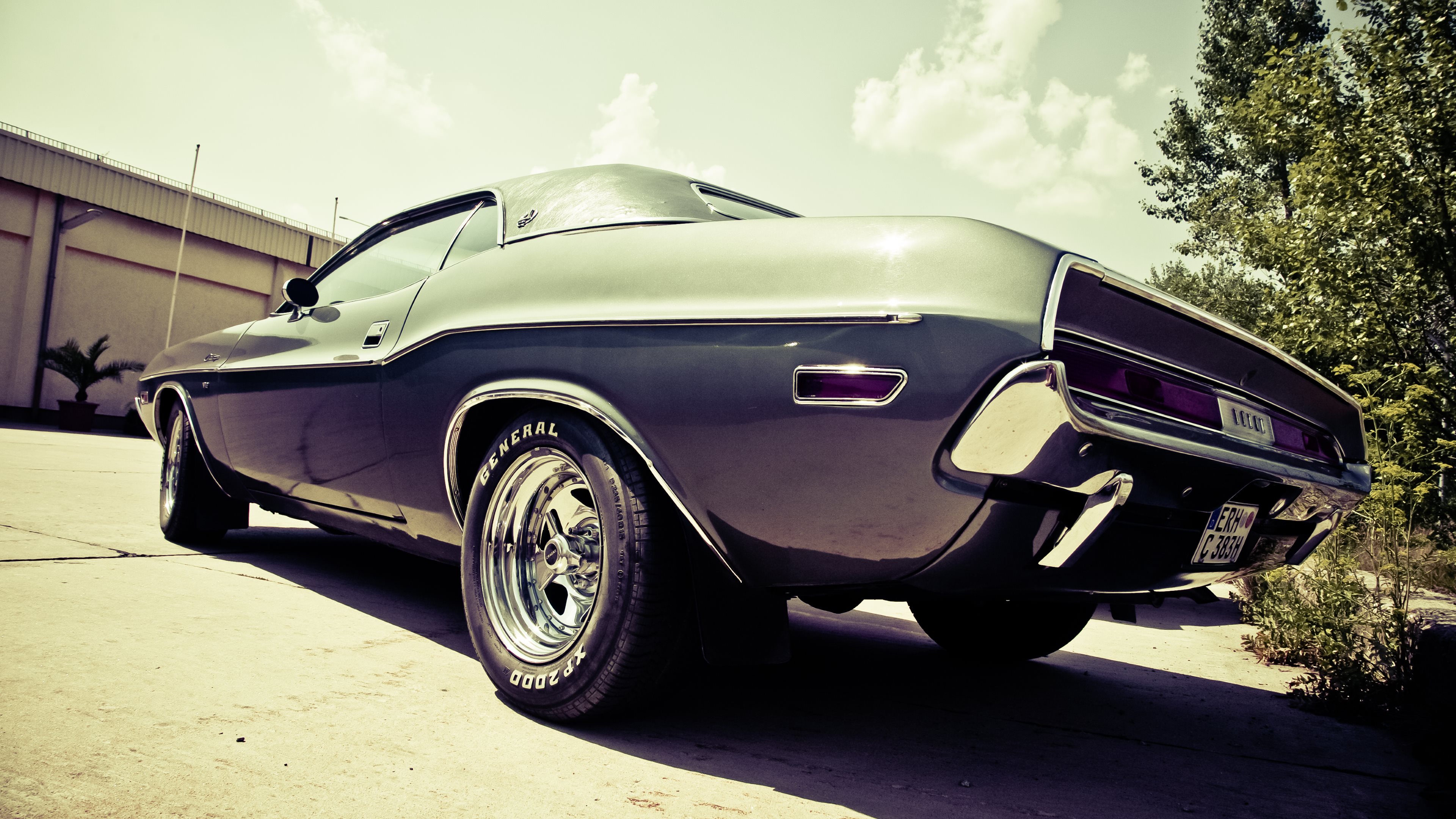 Oldtimer Muscle Car Wallpaper Hd