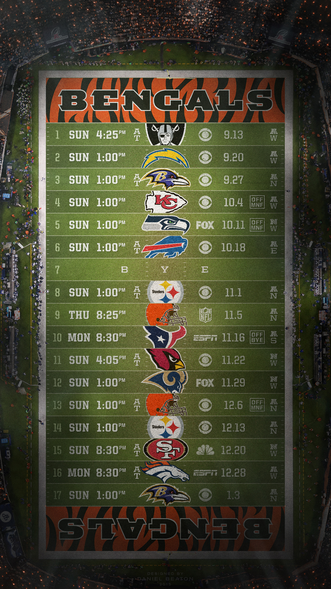 2015 NFL Schedule Wallpapers   Page 3 of 8   NFLRT