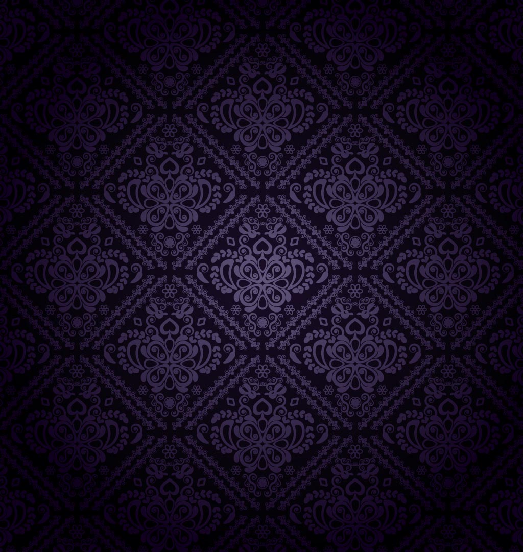 Dark Purple Pattern Vector 1024x1081