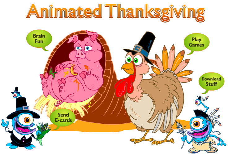 Animated Thanksgiving Pictures Image Becuo