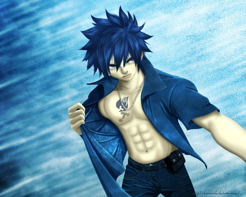 Find more Fairy Tail Gray by Maxonishe. 