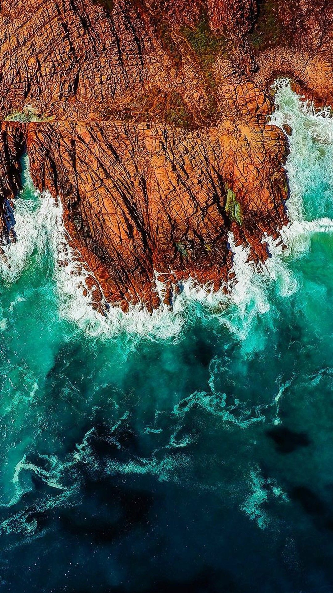 iPhone wallpaper Ocean waves Graphic Design Such Pinterest