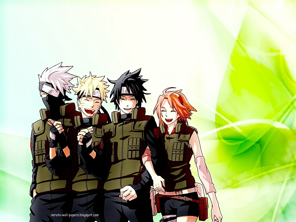 And Bleach Anime Wallpaper Team Kakashi Naruto Shippuden