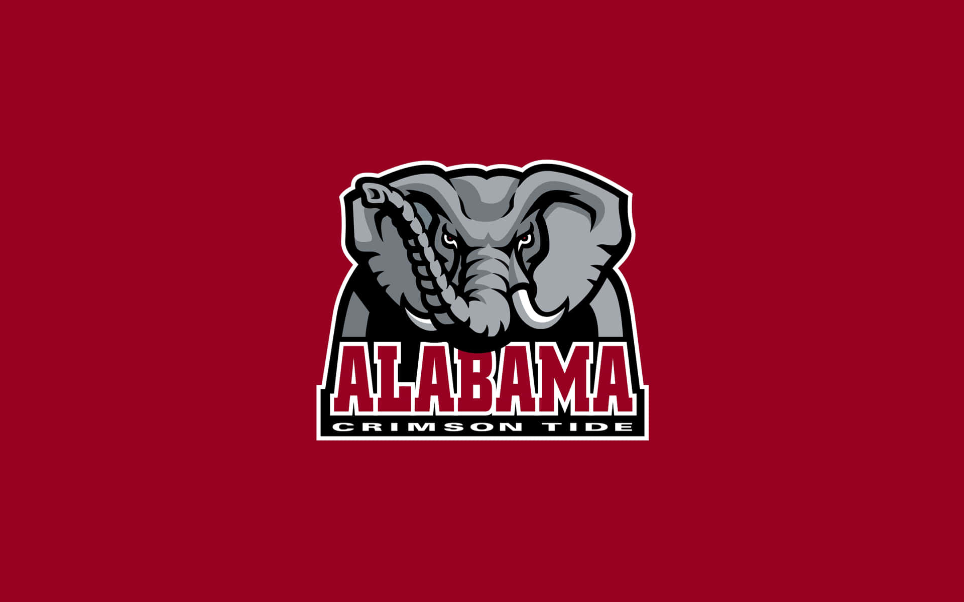 The Crimson Tide Proudly Stands Behind Alabama Football Wallpaper