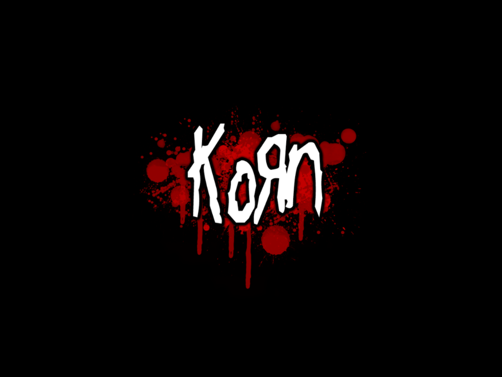 Red Black Korn Logo Wallpaper Wallpaperlepi